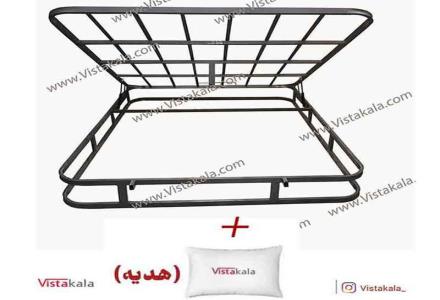 کفی تخت جکدار تمام کلاف دونفره کد 100+هدیه