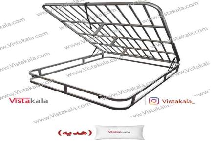 کفی تخت جکدار تمام کلاف دونفره ویژه سفارشی+هدیه